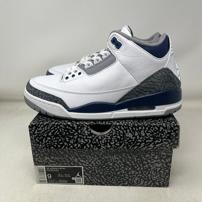 Jordan 3 Retro Midnight Navy Used