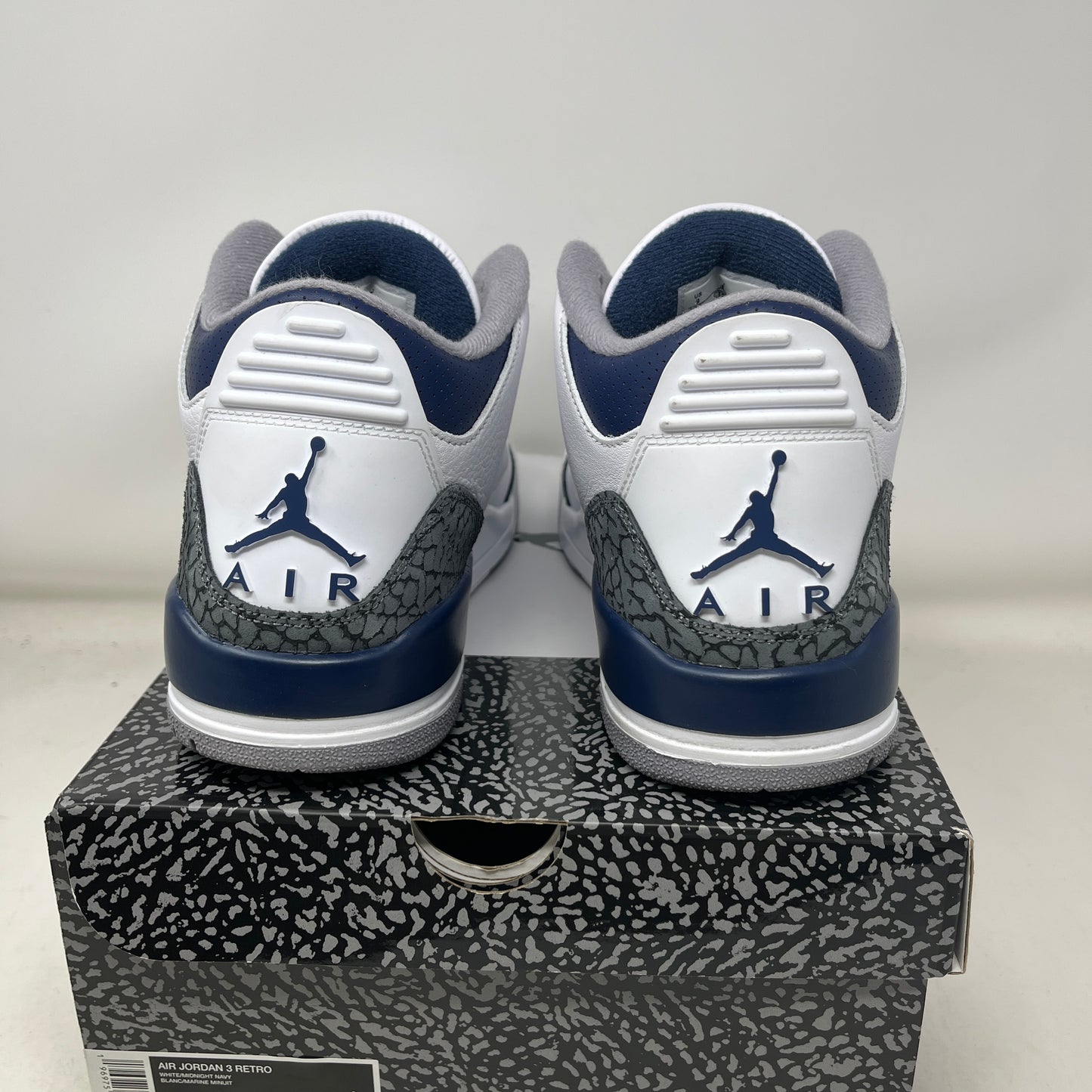 Jordan 3 Retro Midnight Navy Used