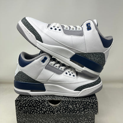 Jordan 3 Retro Midnight Navy Used