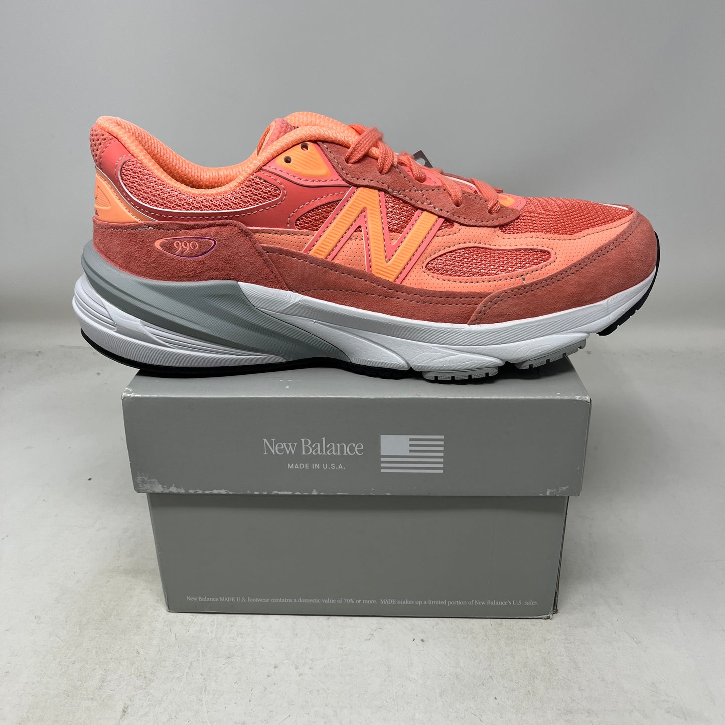 New Balance 990v6 MiUSA Sunrise Rose