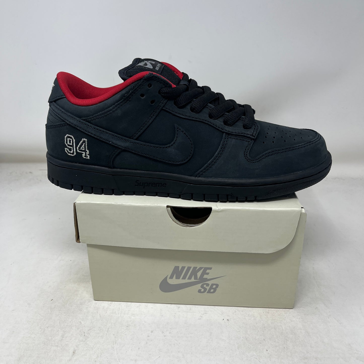 Nike SB Dunk Low Supreme 94 Black