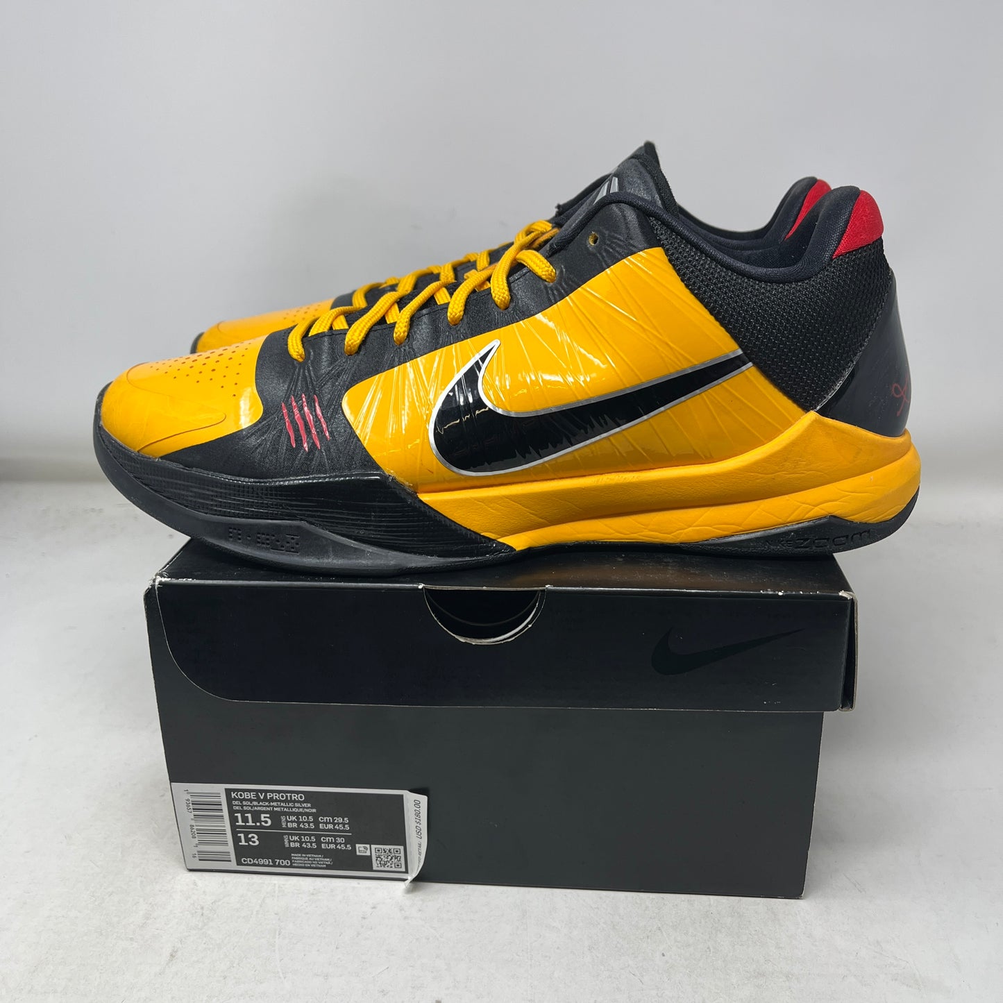 Nike Kobe 5 Protro Bruce Lee Used