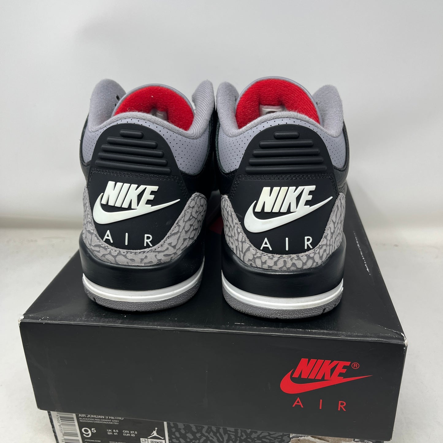 Jordan 3 Retro OG Black Cement (2024) Used