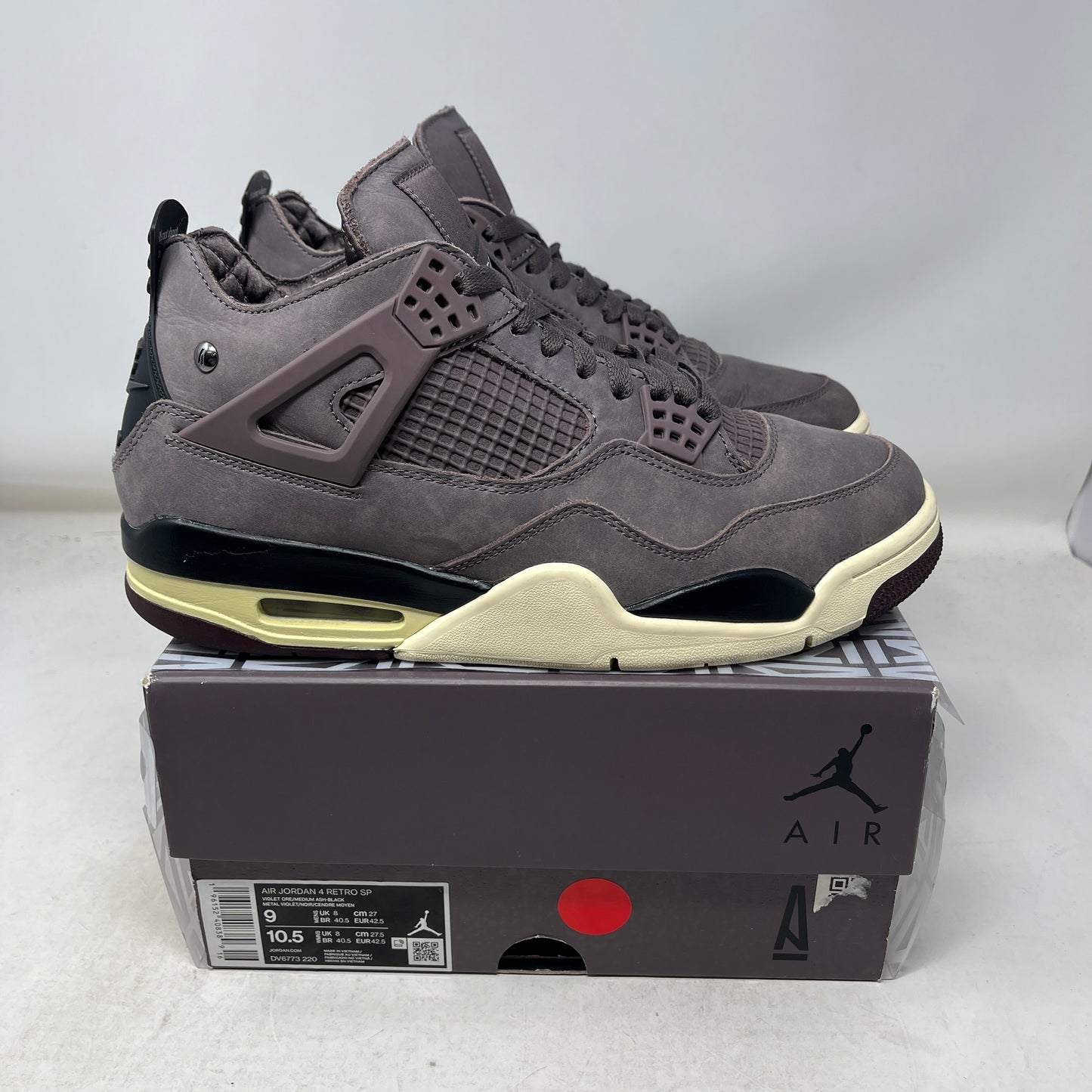Jordan 4 Retro SP A Ma Maniére Violet Ore Used