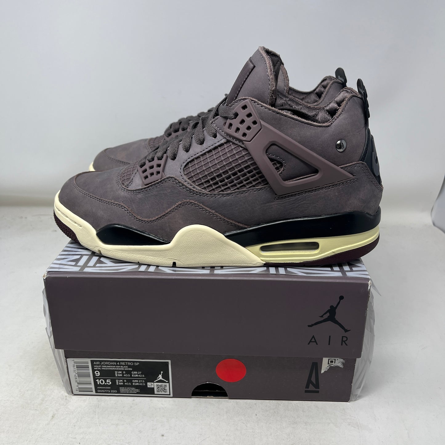 Jordan 4 Retro SP A Ma Maniére Violet Ore Used