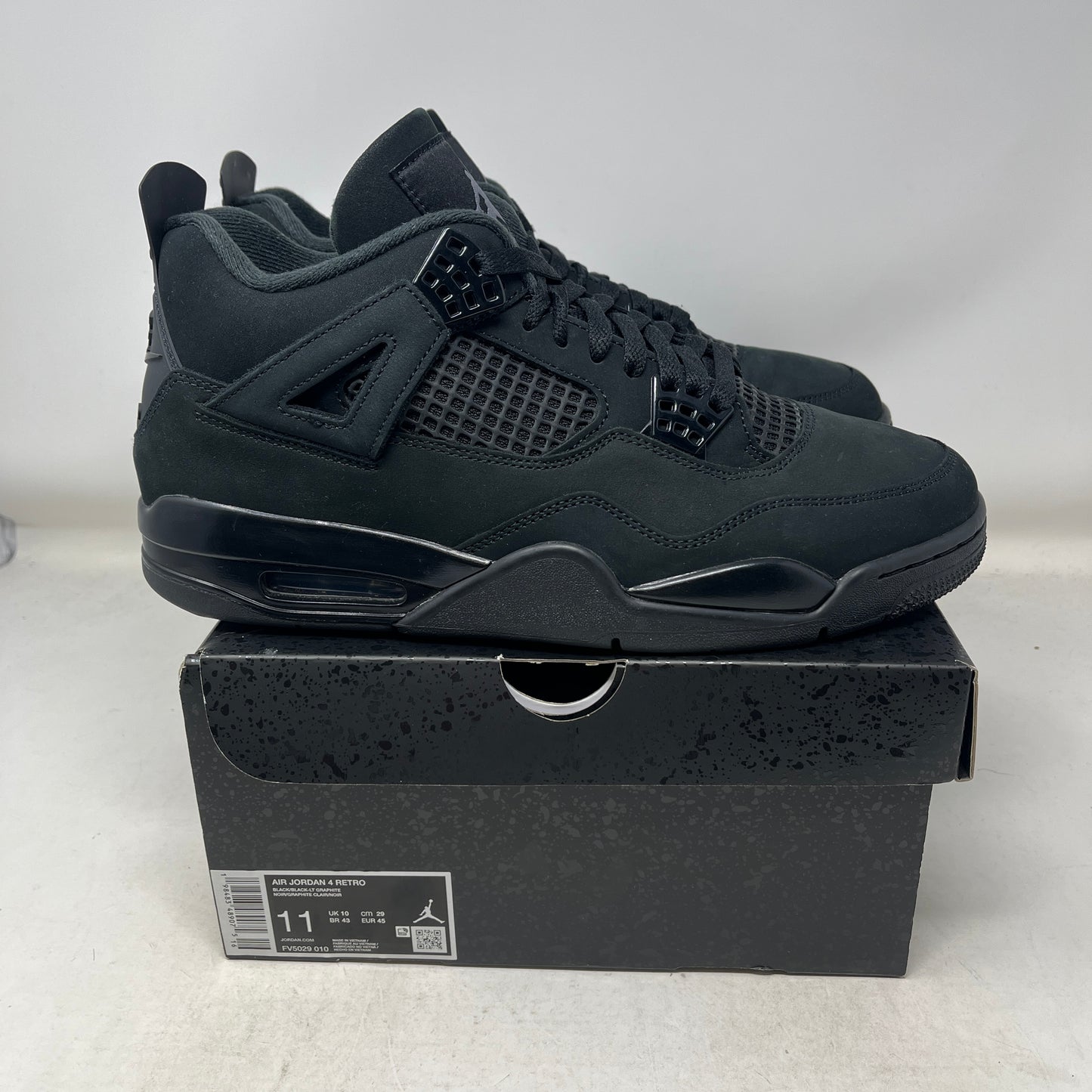 Jordan 4 Retro Black Cat (2025) Used