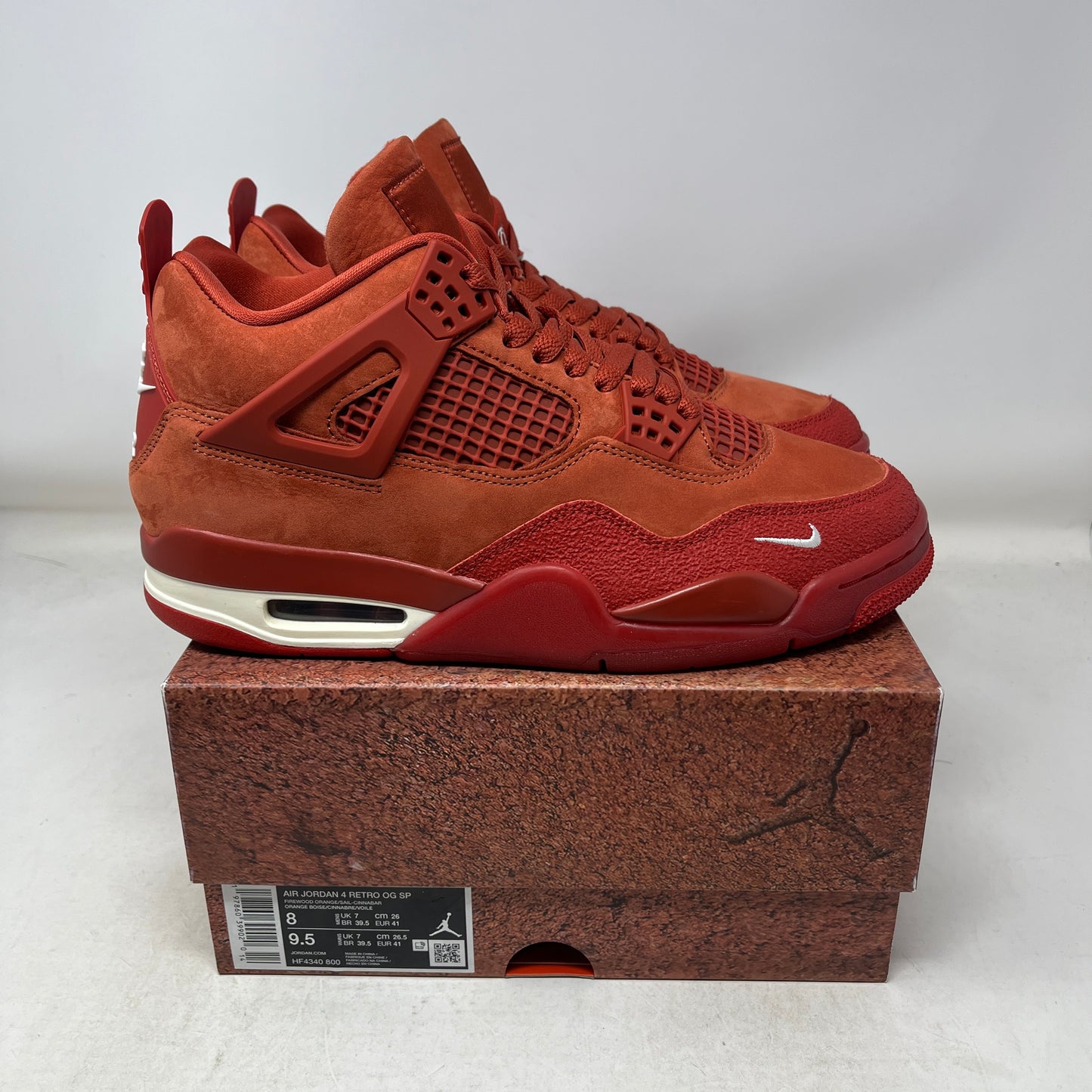 Air Jordan 4 Retro OG SP Nigel Sylvester Brick by Brick Used
