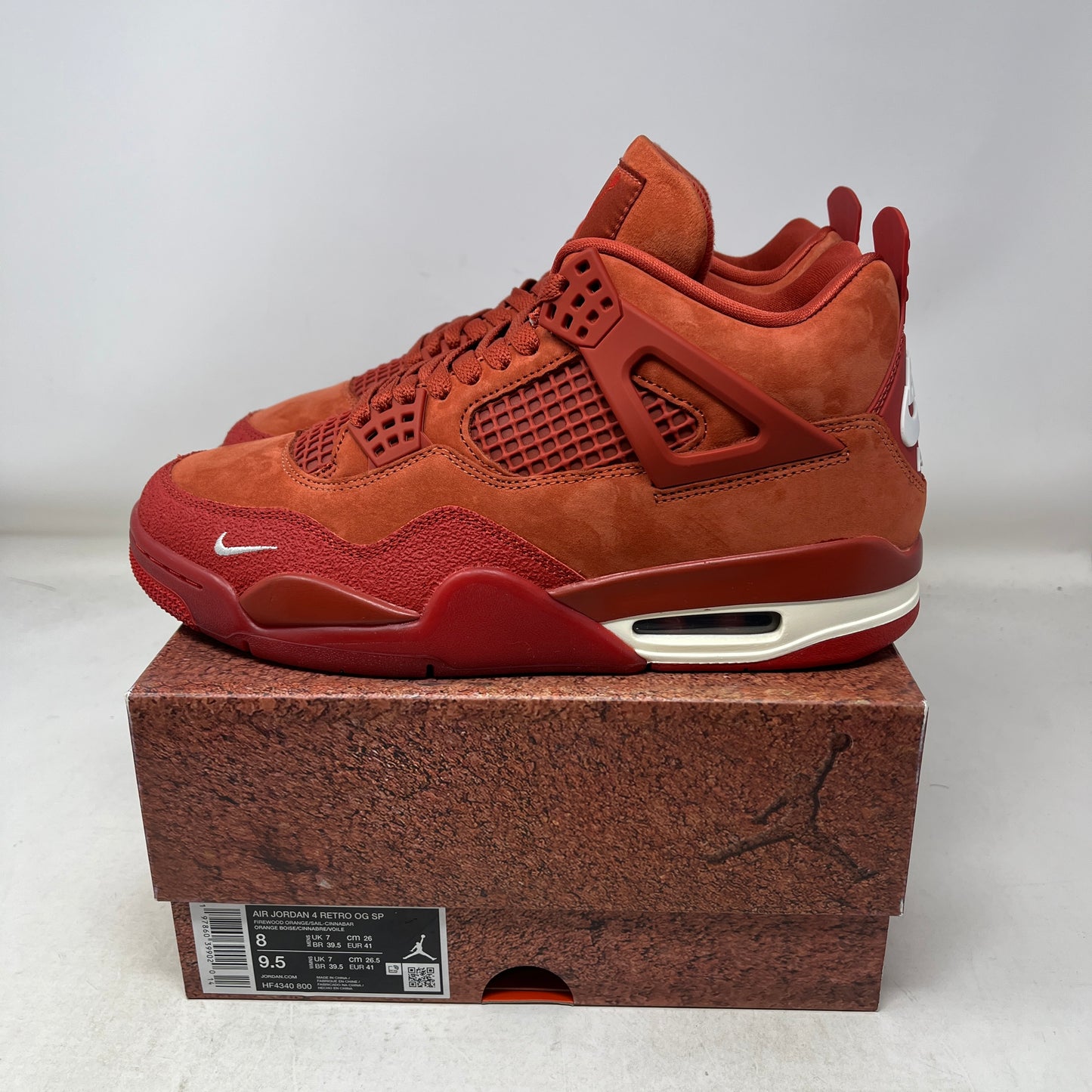 Air Jordan 4 Retro OG SP Nigel Sylvester Brick by Brick Used