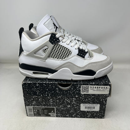 Jordan 4 Retro Military Black Used