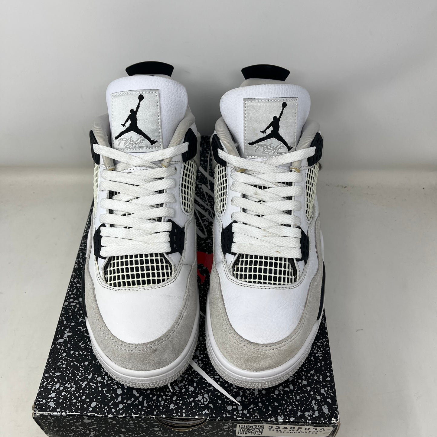 Jordan 4 Retro Military Black Used
