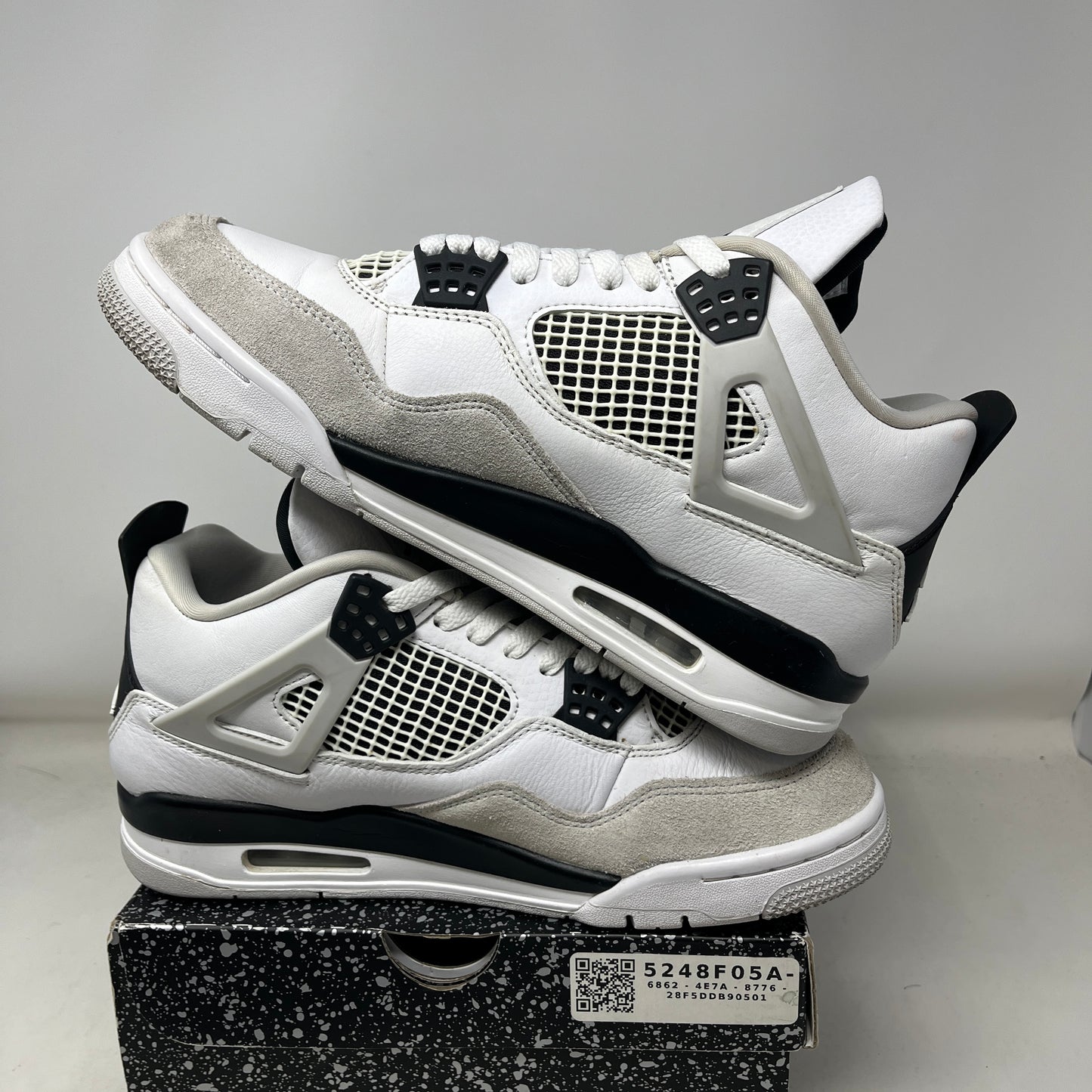 Jordan 4 Retro Military Black Used