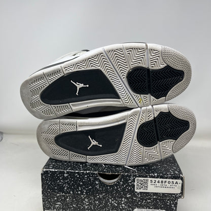 Jordan 4 Retro Military Black Used