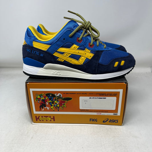 ASICS Gel-Lyte III '07 Remastered Kith Marvel X-Men Cyclops Opened Box Used