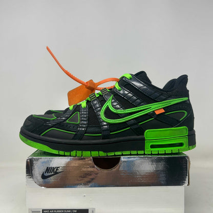 Nike Air Rubber Dunk Off-White Green Strike Used
