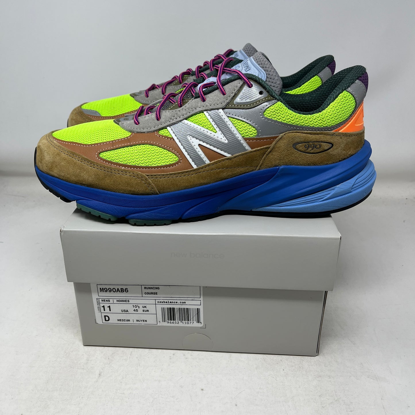 New Balance 990v6 MiUSA Action Bronson Baklava Used
