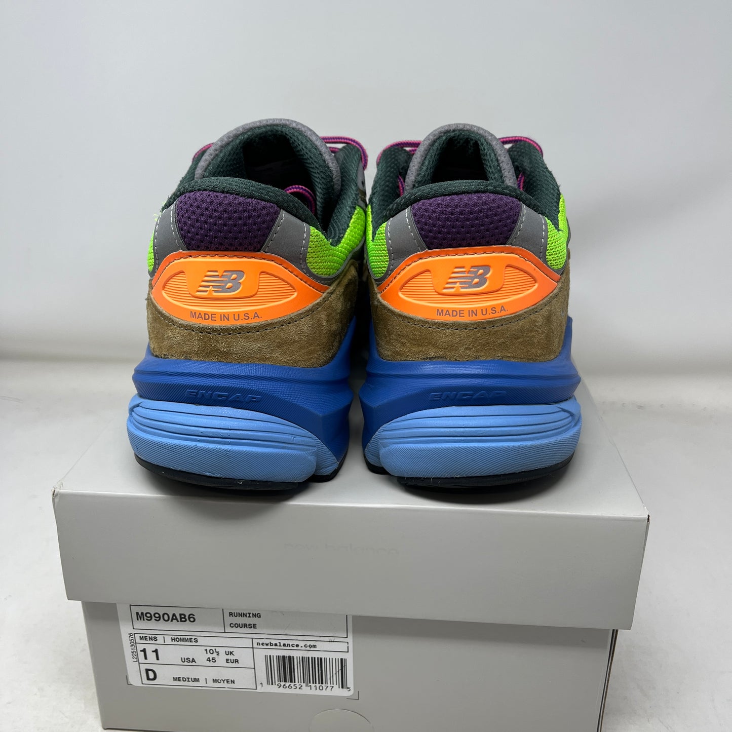 New Balance 990v6 MiUSA Action Bronson Baklava Used