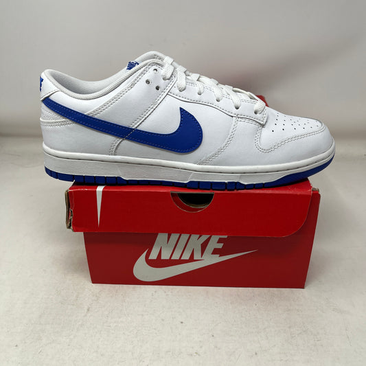 Nike Dunk Low White Hyper Royal