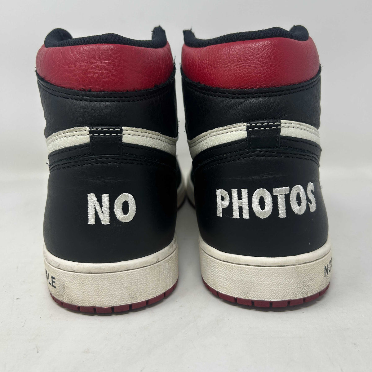 Jordan 1 Retro High Not for Resale Varsity Red Used (No Box)