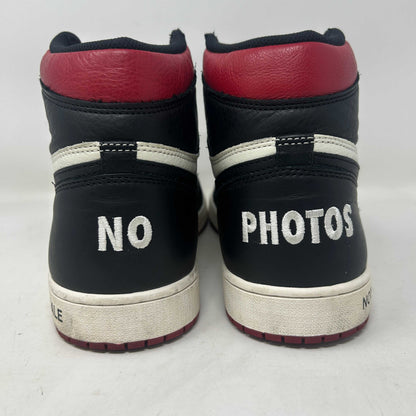 Jordan 1 Retro High Not for Resale Varsity Red Used (No Box)