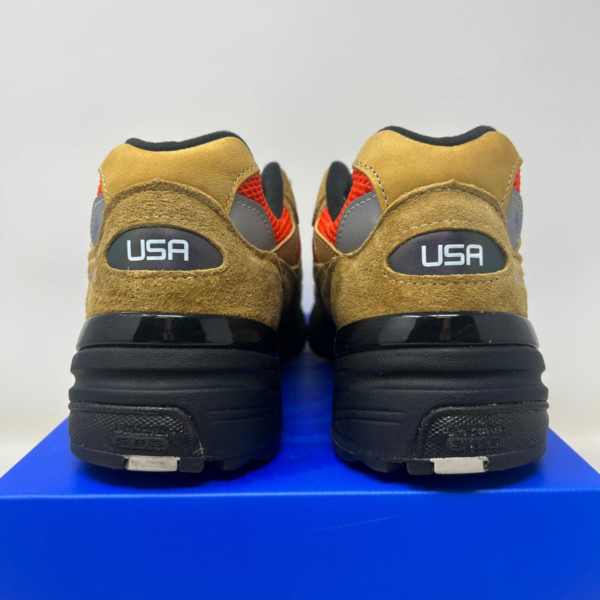 New Balance 992 MiUSA Action Bronson Tiger Eye Used