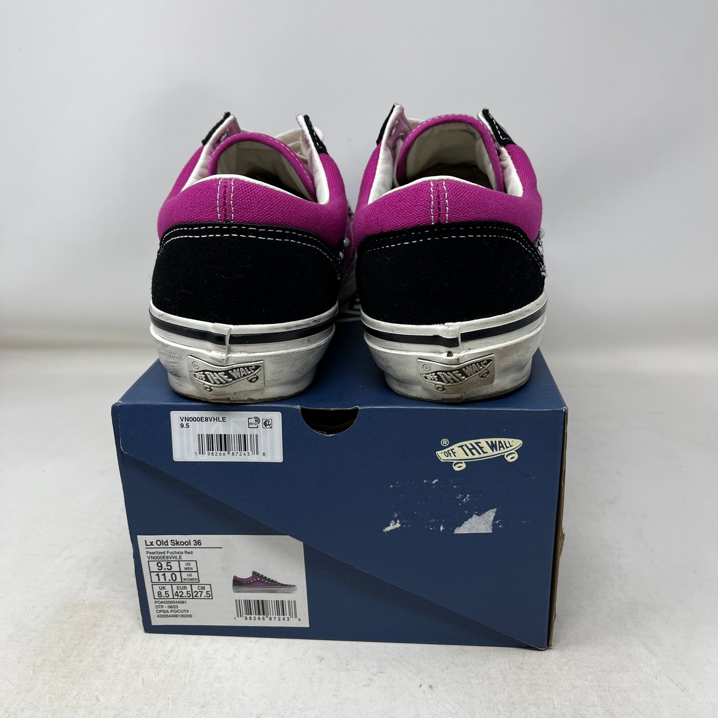 Vans OTW Old Skool 36 Pearlized Pack Pink Black Used
