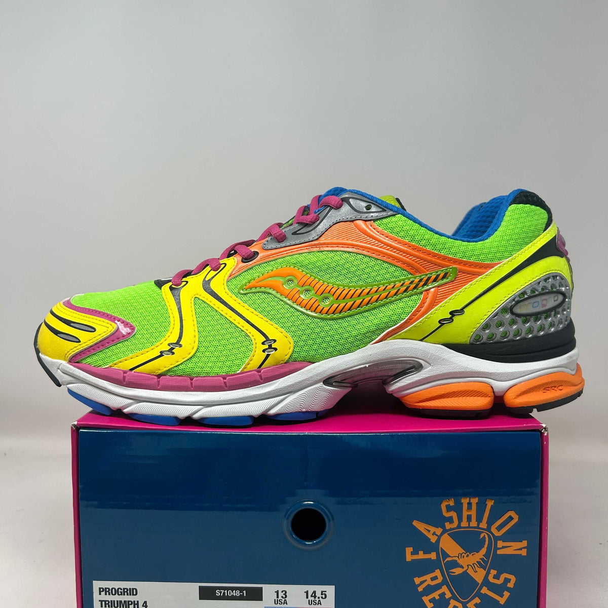 Saucony ProGrid Triumph 4 Westside Gunn Super Flygod Used