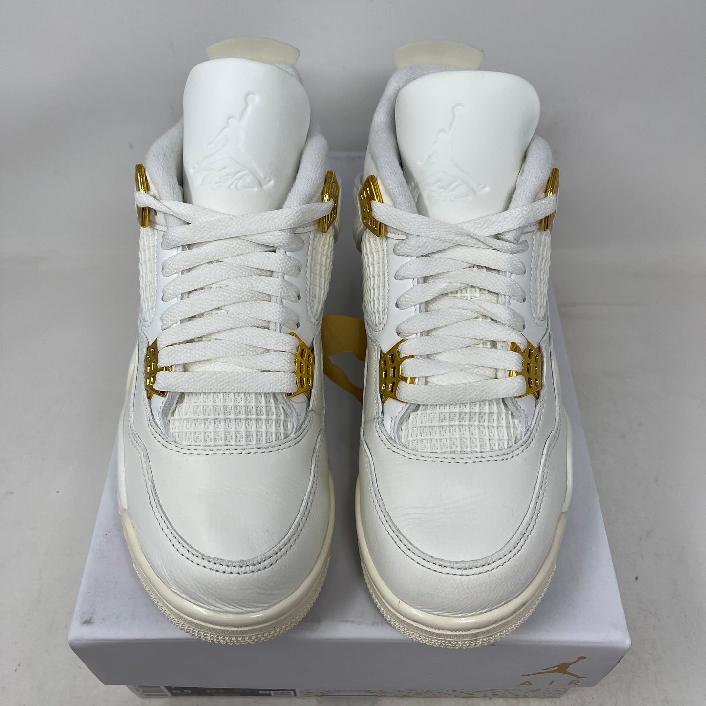 Jordan 4 Retro Metallic Gold (Women's) Used