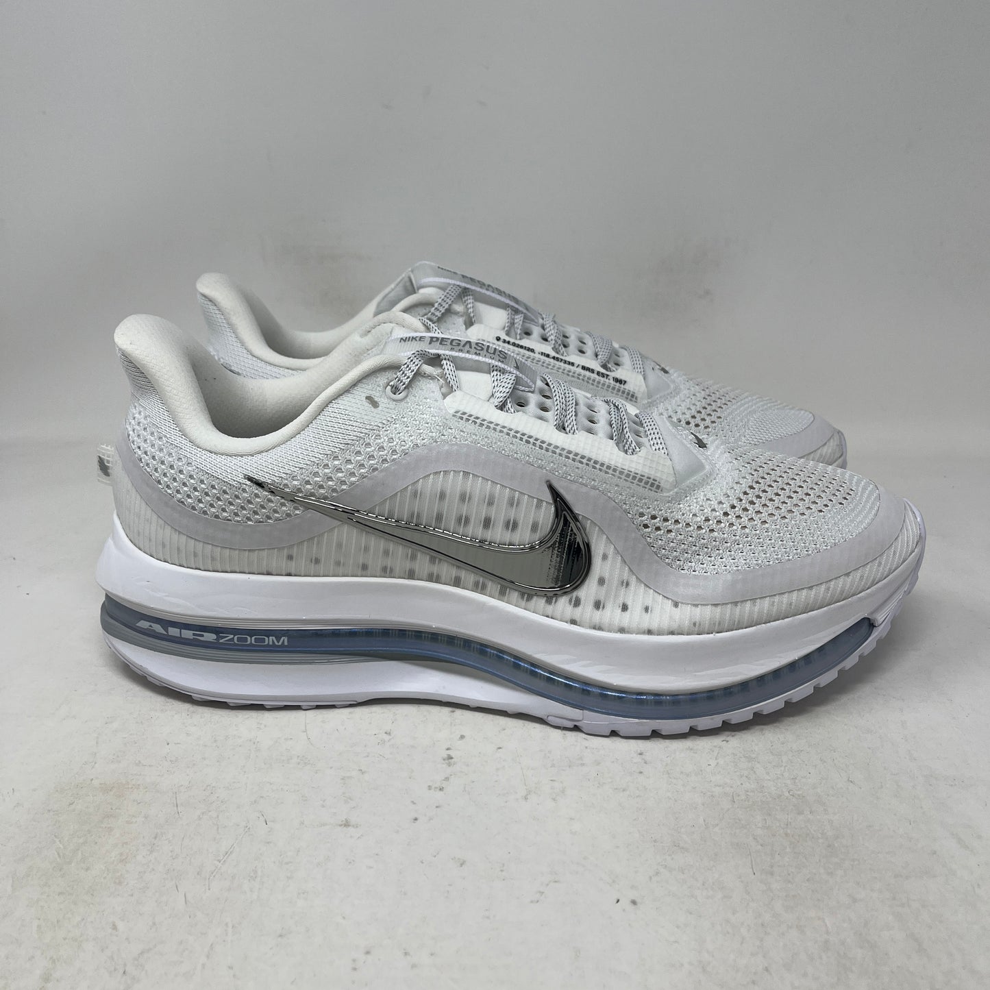 Nike Air Zoom Pegasus Premium White Metallic Silver (No Box)