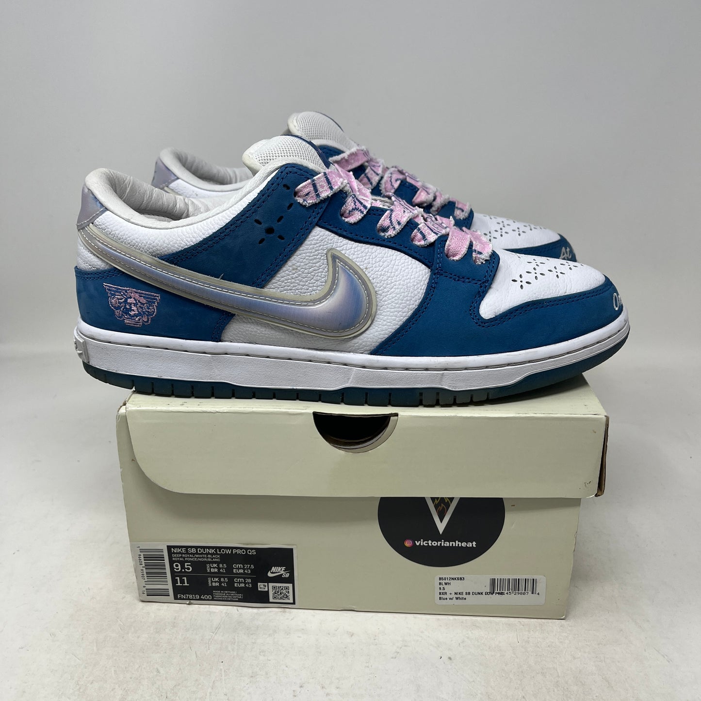 Nike SB Dunk Low Born X Raised One Block At A Time Used