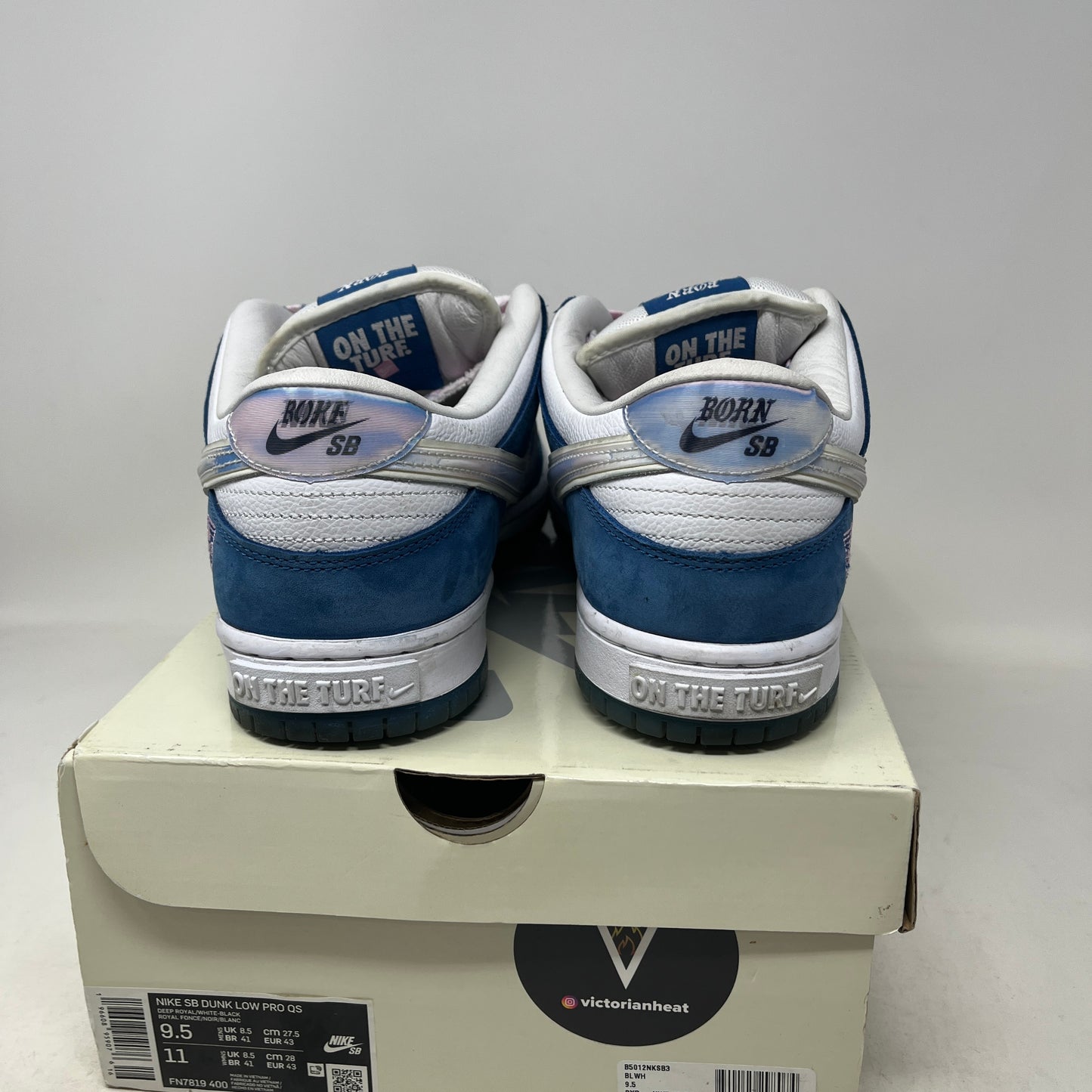 Nike SB Dunk Low Born X Raised One Block At A Time Used