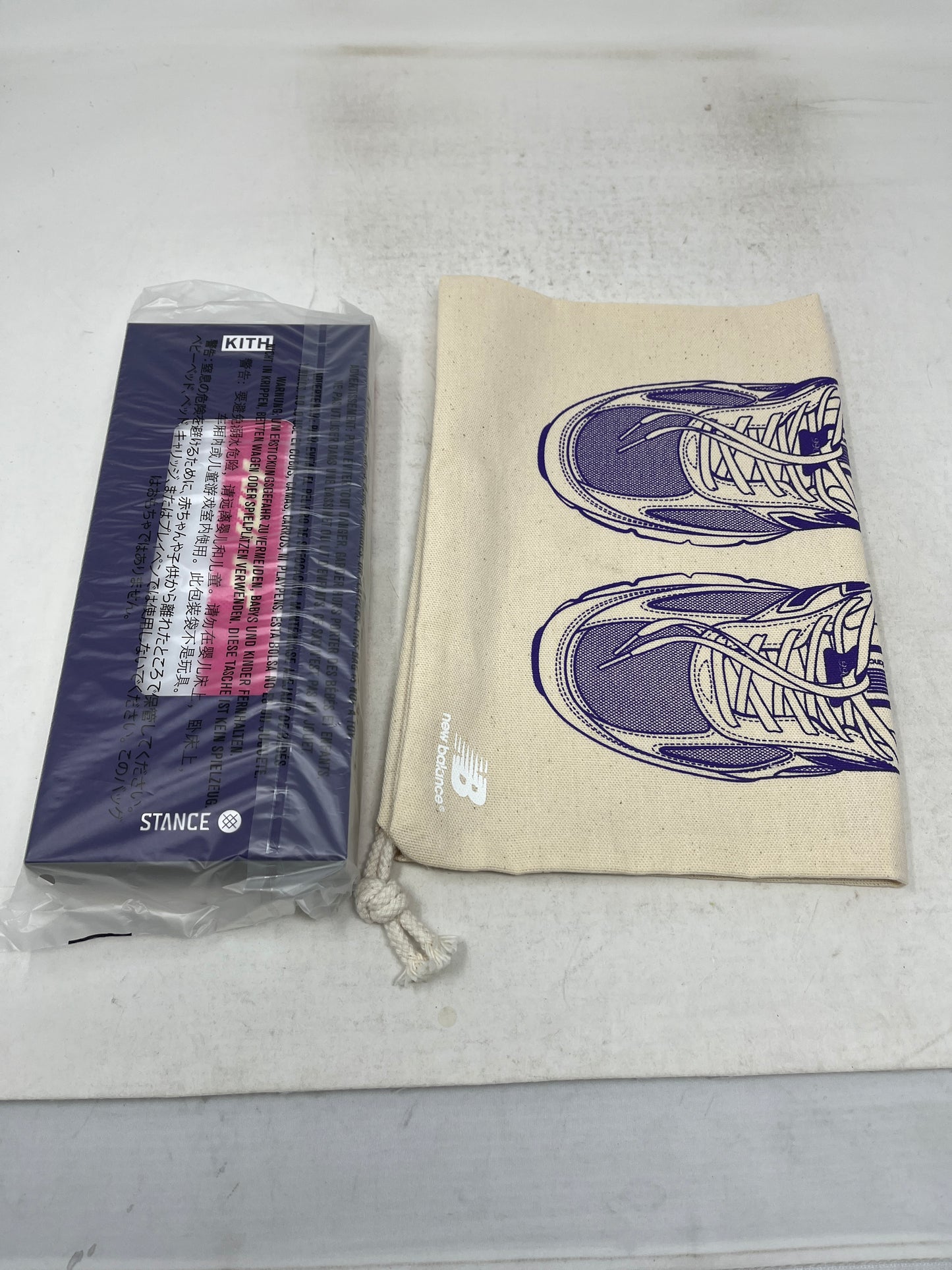 New Balance 990v4 Kith United Arrows & Sons (with Socks)