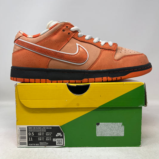 Nike SB Dunk Low Concepts Orange Lobster Used