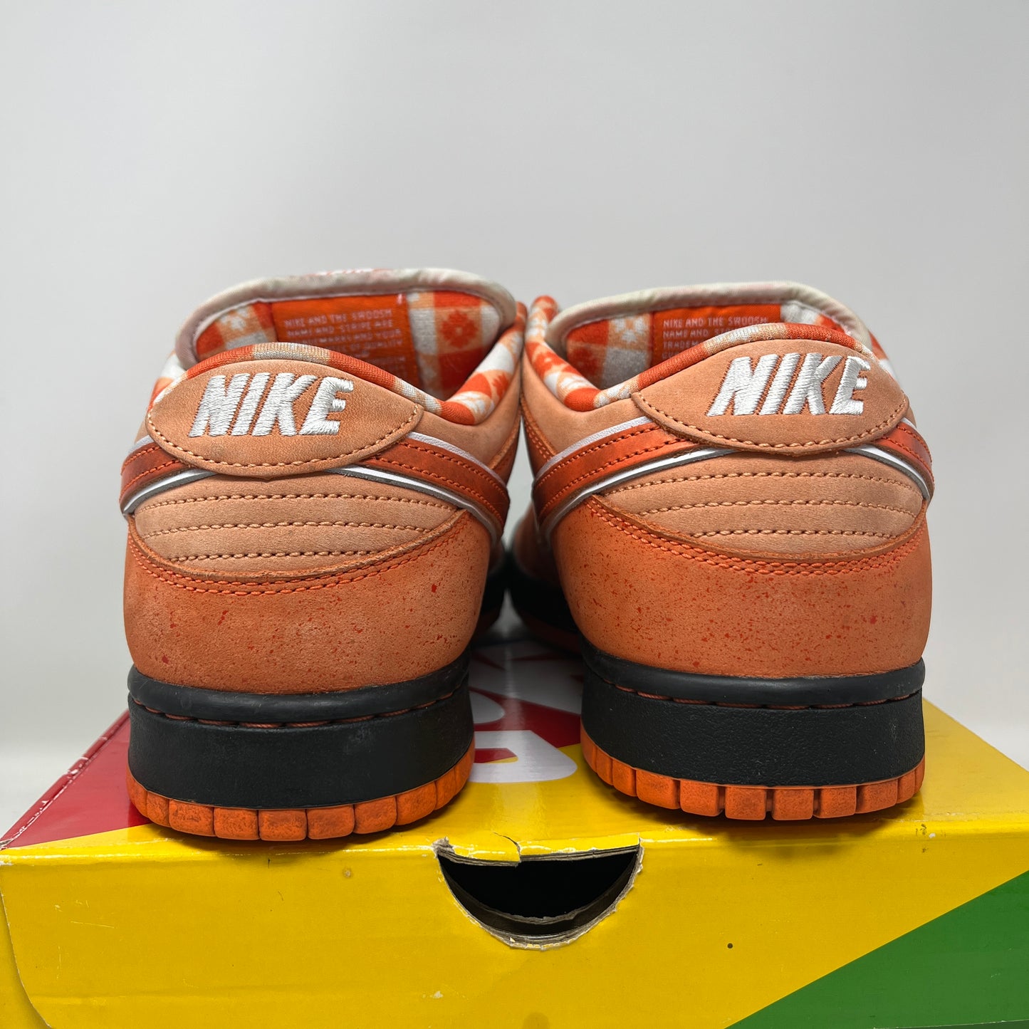 Nike SB Dunk Low Concepts Orange Lobster Used