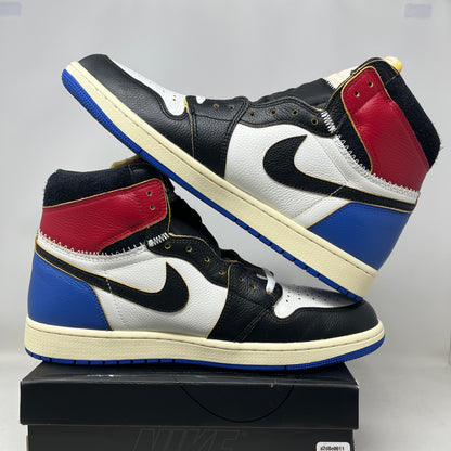 Jordan 1 Retro High OG SP Fragment x Union LA Varsity Red Sport Royal Used