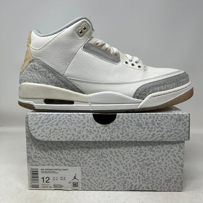 Jordan 3 Retro Craft Ivory Used