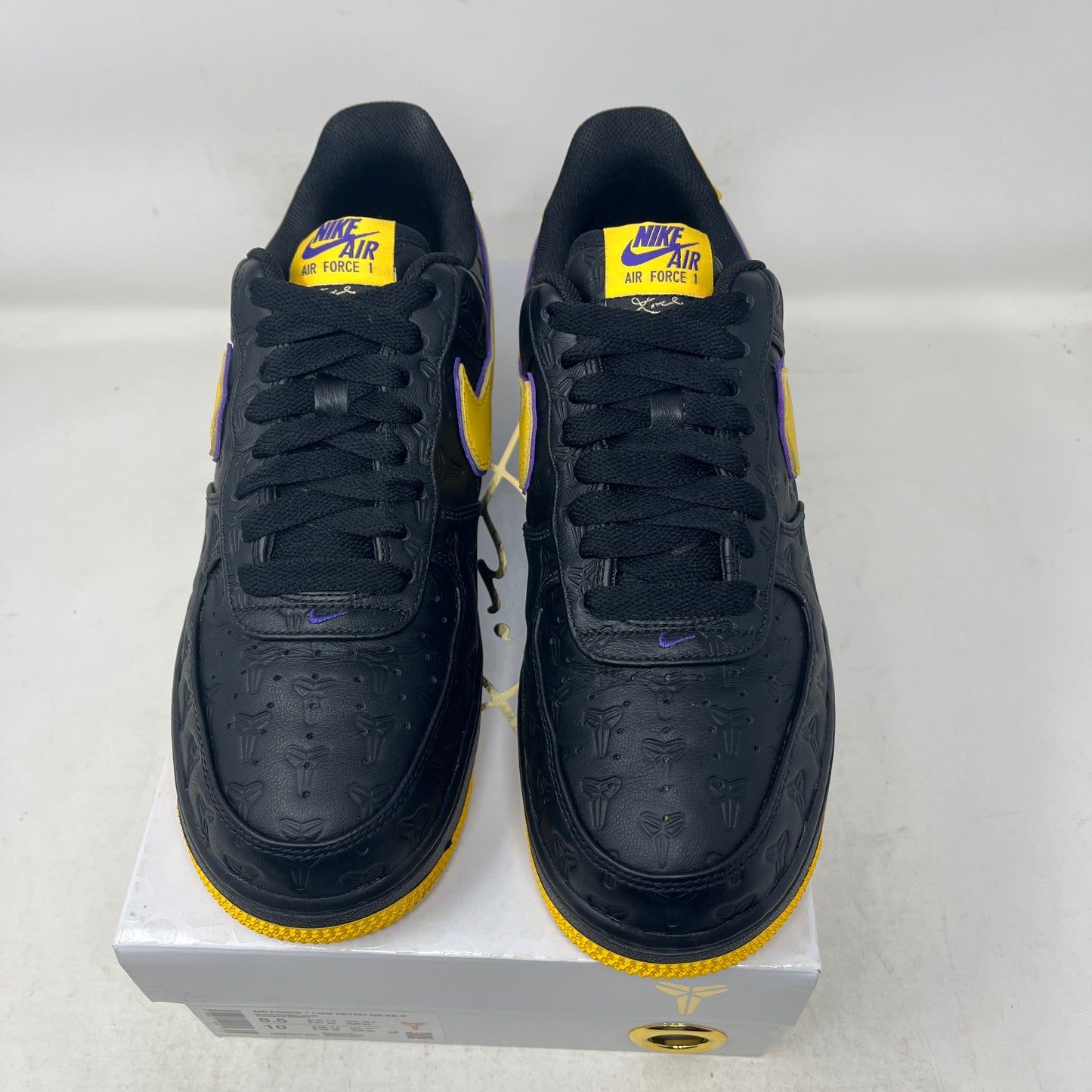 Nike Air Force 1 Low Kobe Bryant Lakers Away (Numbered Edition of 8000) Used