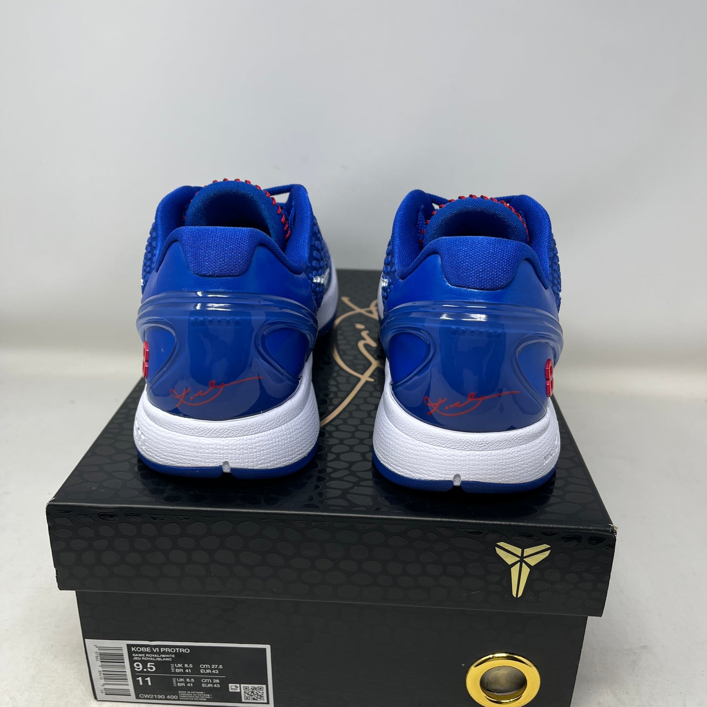Nike Kobe 6 Protro Dodgers Used