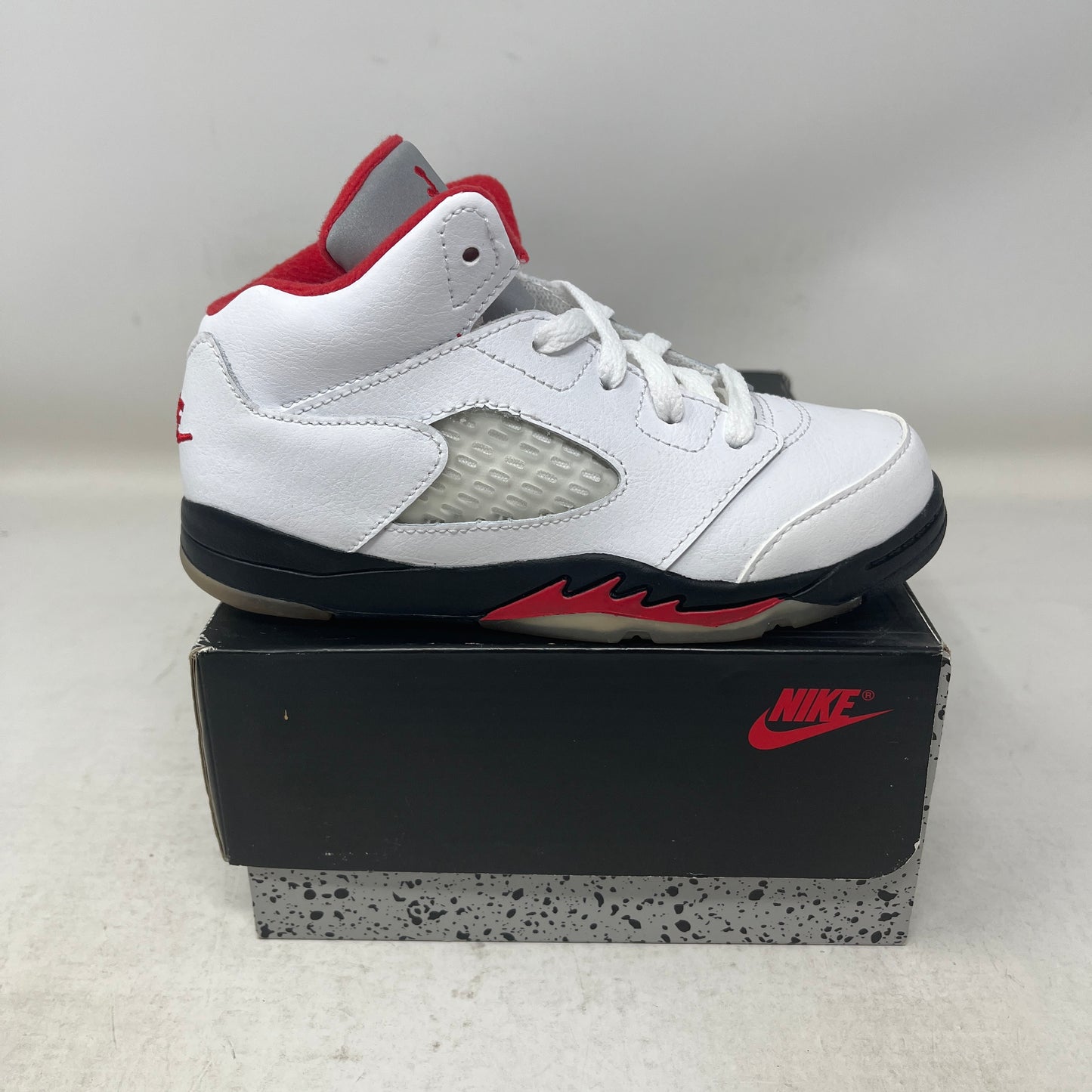 Jordan 5 Retro Fire Red Silver Tongue (2020) (TD)