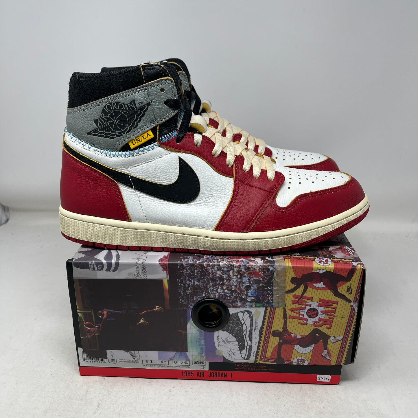 Jordan 1 Retro High OG SP Union LA Chicago Shadow Used