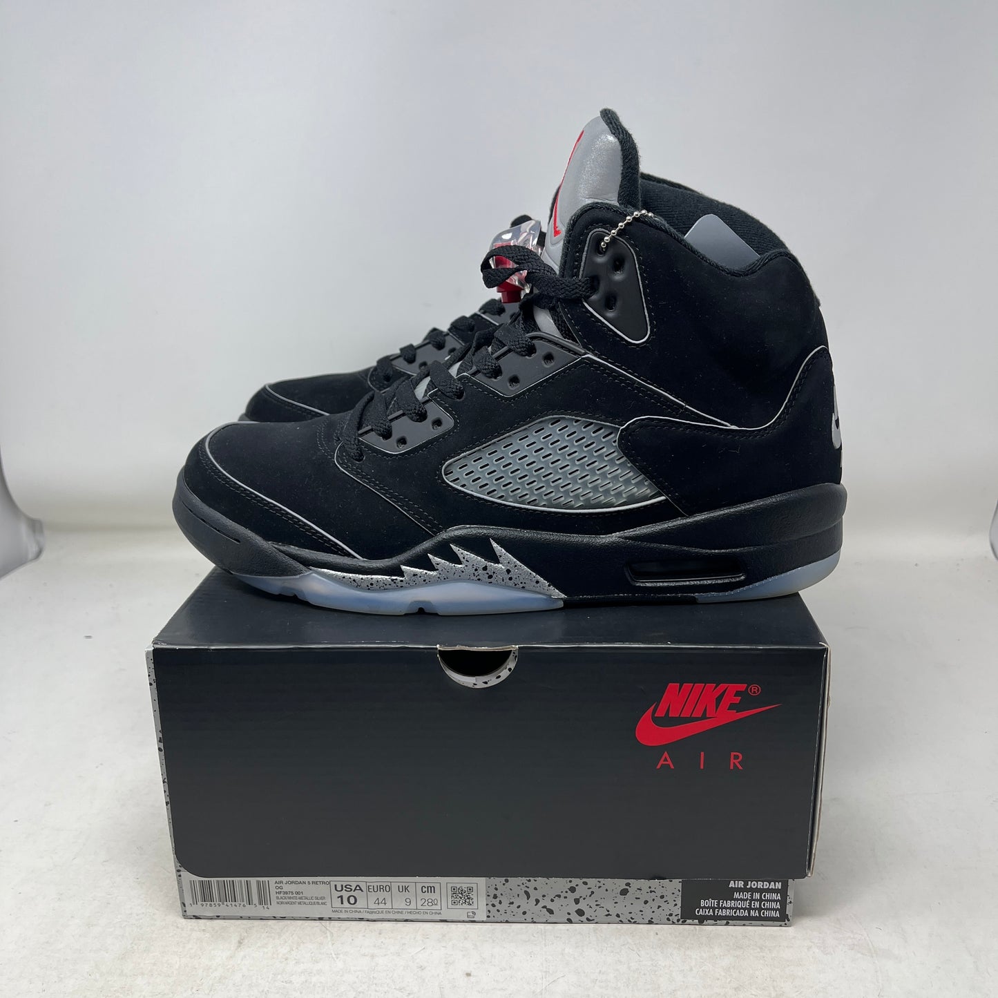 Jordan 5 Retro OG Black Metallic Reimagined Used
