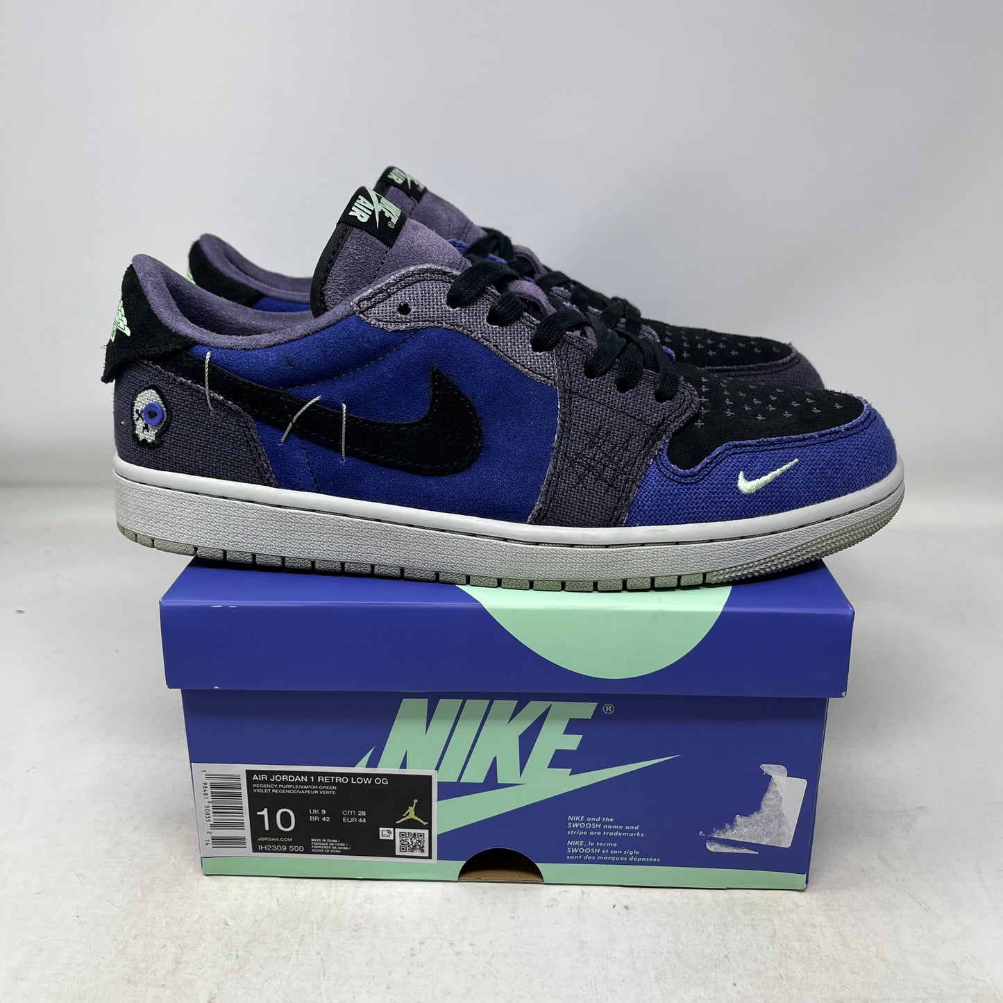 Jordan 1 Retro Low OG Zion Williamson Voodoo Alternate Used