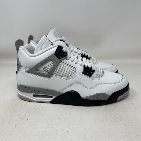 Jordan 4 Retro White Cement (2025) (No Box)
