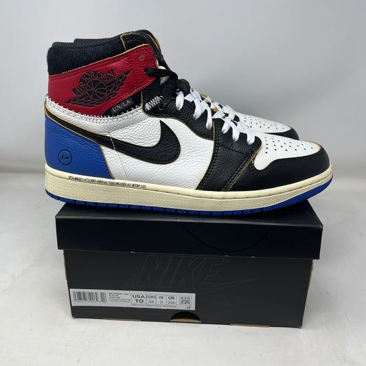Jordan 1 Retro High OG SP Fragment x Union LA Varsity Red Sport Royal Used