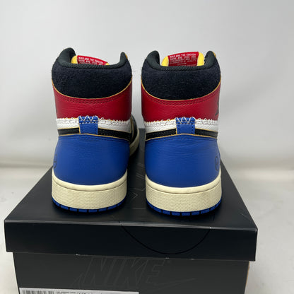 Jordan 1 Retro High OG SP Fragment x Union LA Varsity Red Sport Royal Used