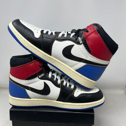 Jordan 1 Retro High OG SP Fragment x Union LA Varsity Red Sport Royal Used