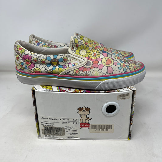 Vans Slip-On LX Murakami Multi-Color Flower Used
