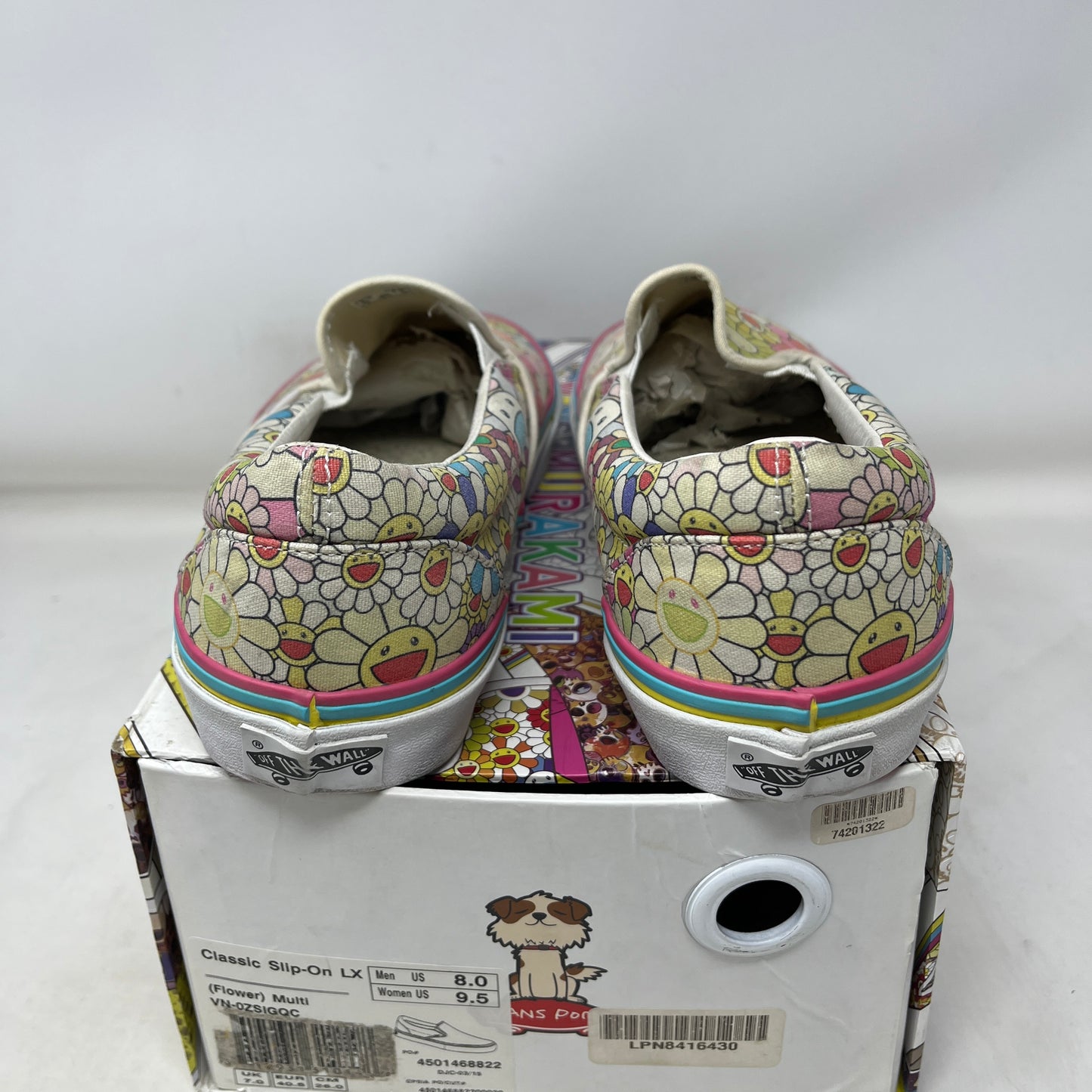 Vans Slip-On LX Murakami Multi-Color Flower Used