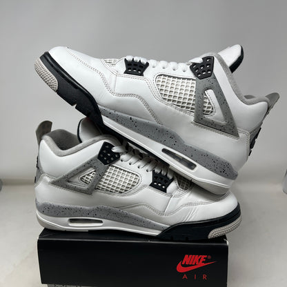 Jordan 4 Retro White Cement (2025) Used