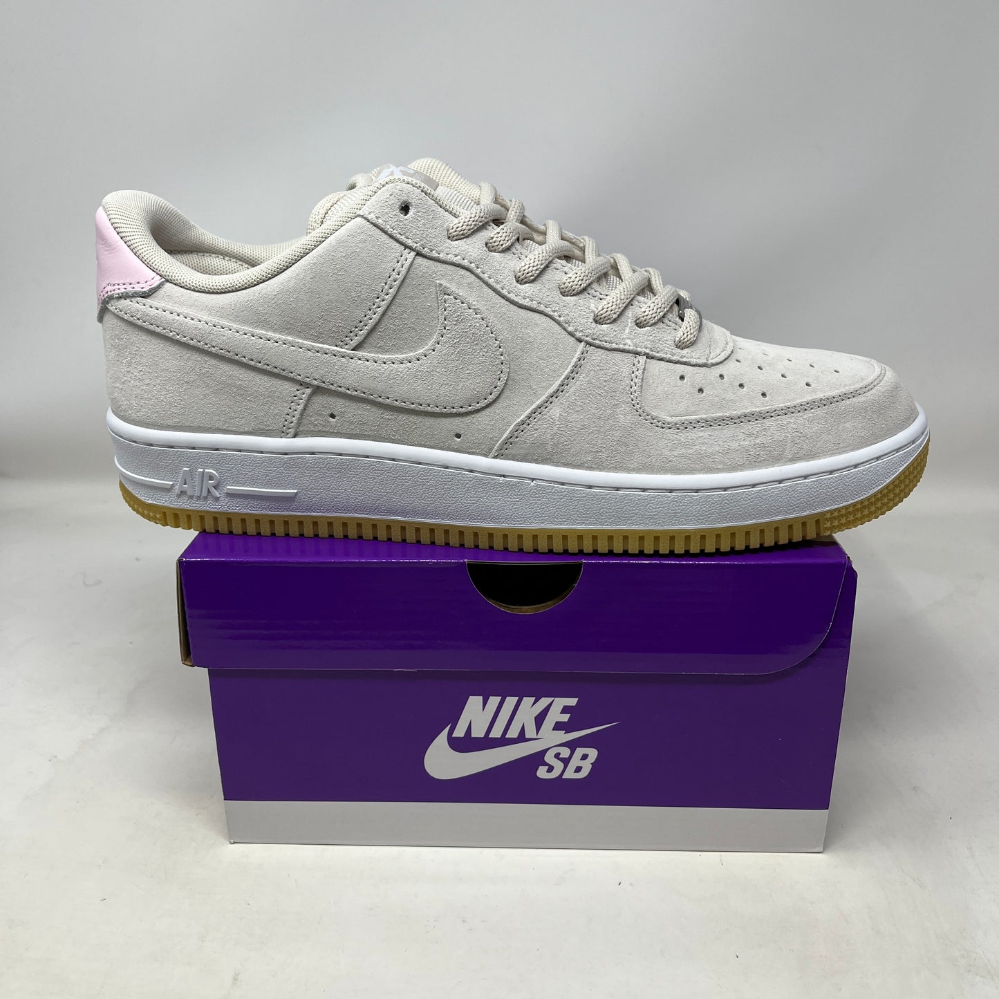 Nike Air Force 1 Low SB Light Orewood Brown Pink