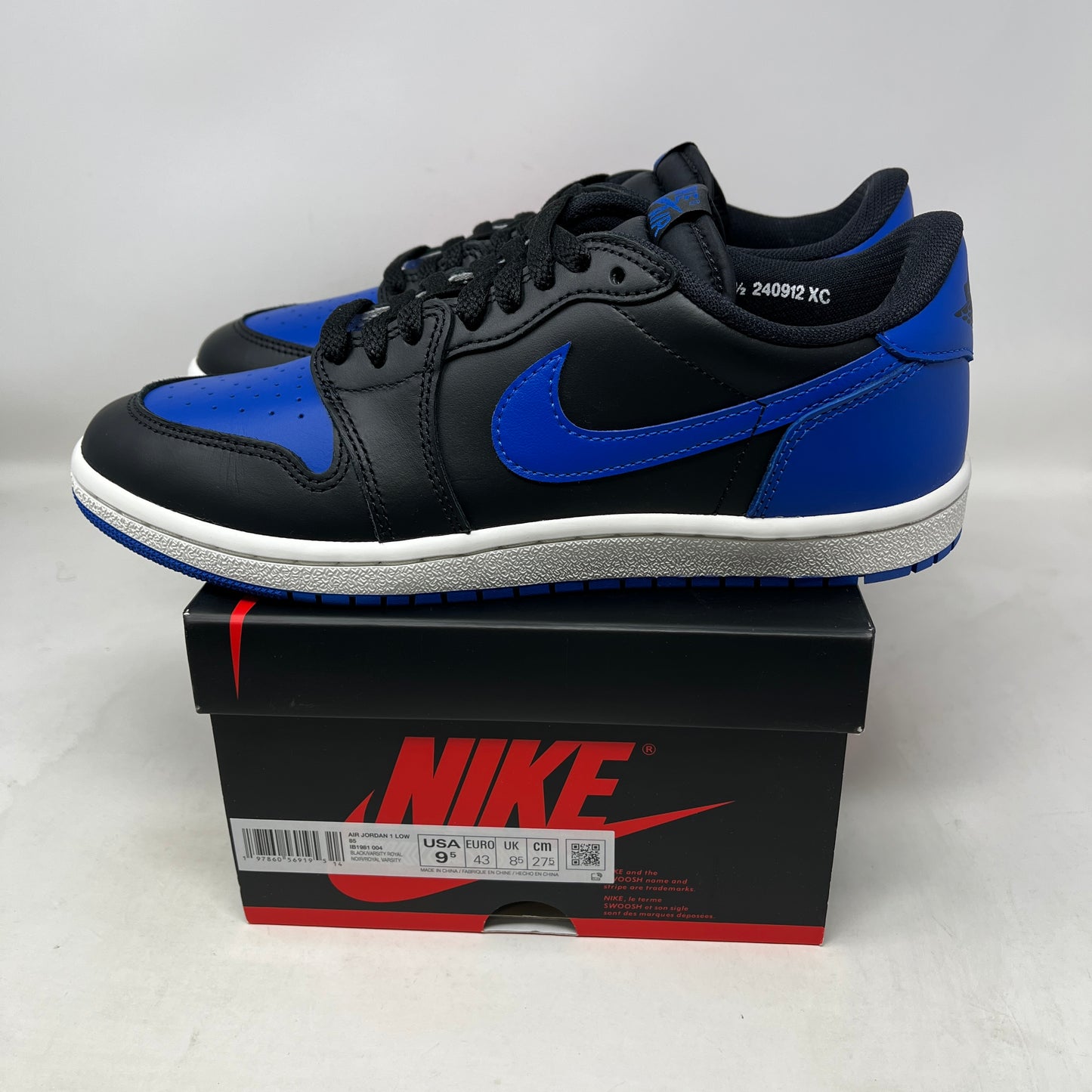 Jordan 1 Retro Low '85 Royal Used